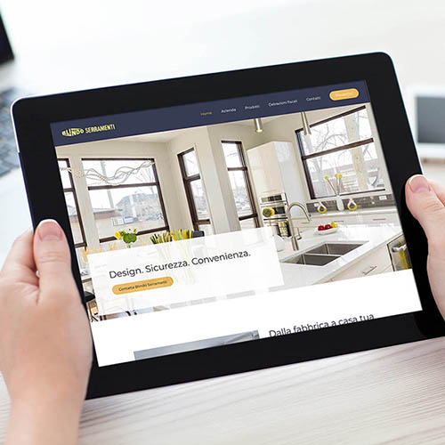 Portfolio Siti Web - Blindoserramenti