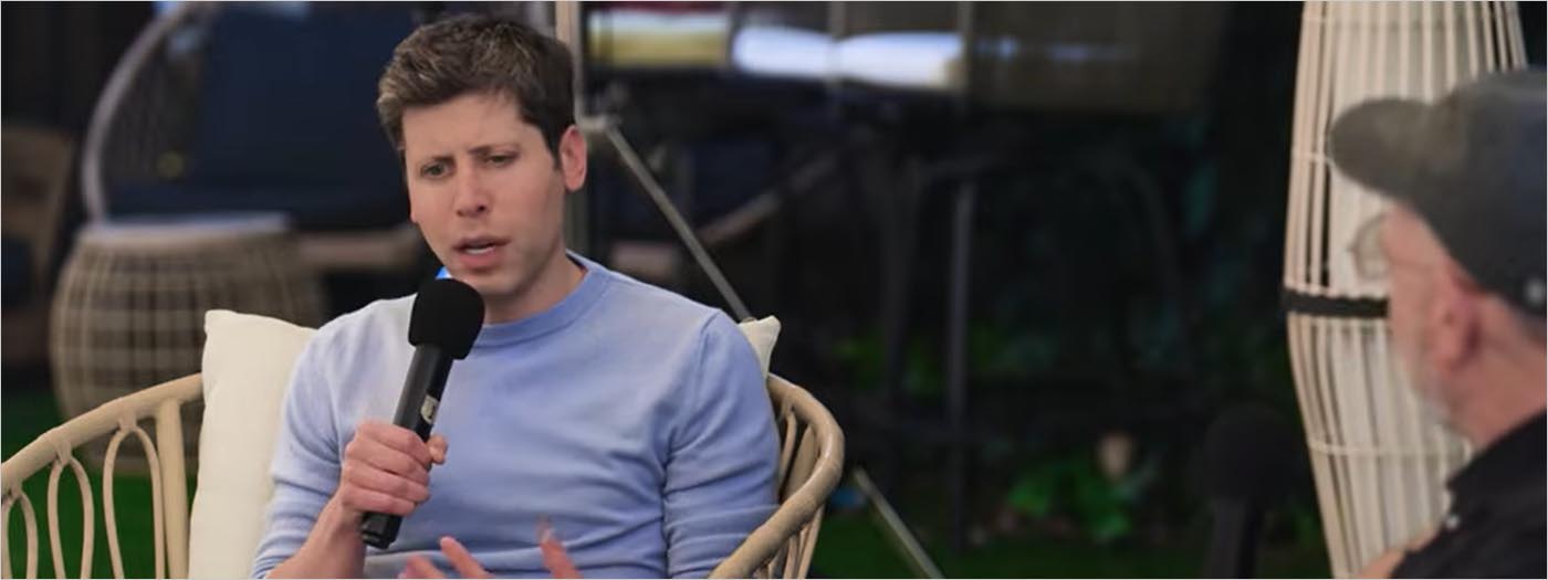 intervista Sam Altman OpenAI