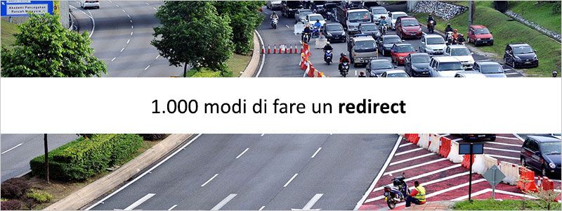 Come gestire un redirect